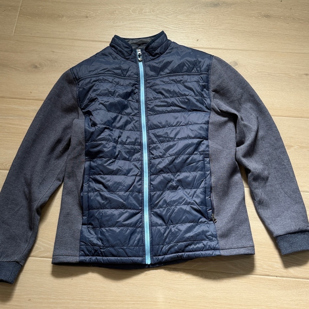 Duck Head Ridgeland Performance Jacket – Men’s Medium Navy Quilted